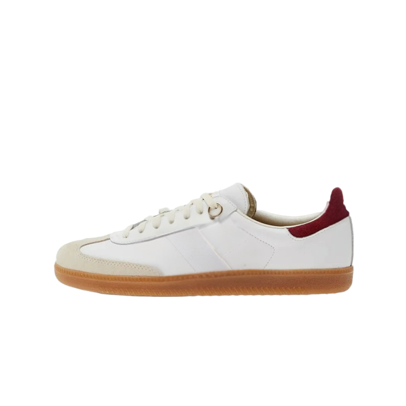 Sneaker Rich White Collegiate Burgundy ADD