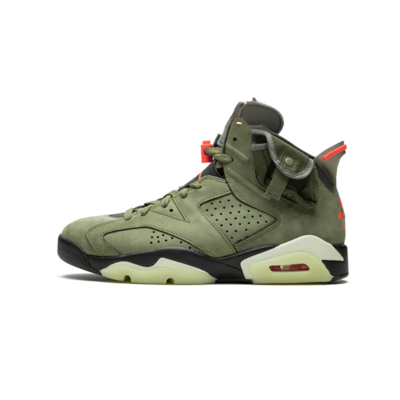 Sneaker 6 Travis Scott Medium Olive NKK