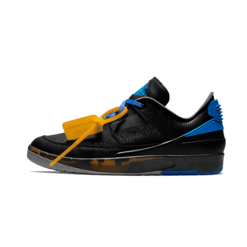 Sneaker Retro Low SP Off-White Black Blue NKK